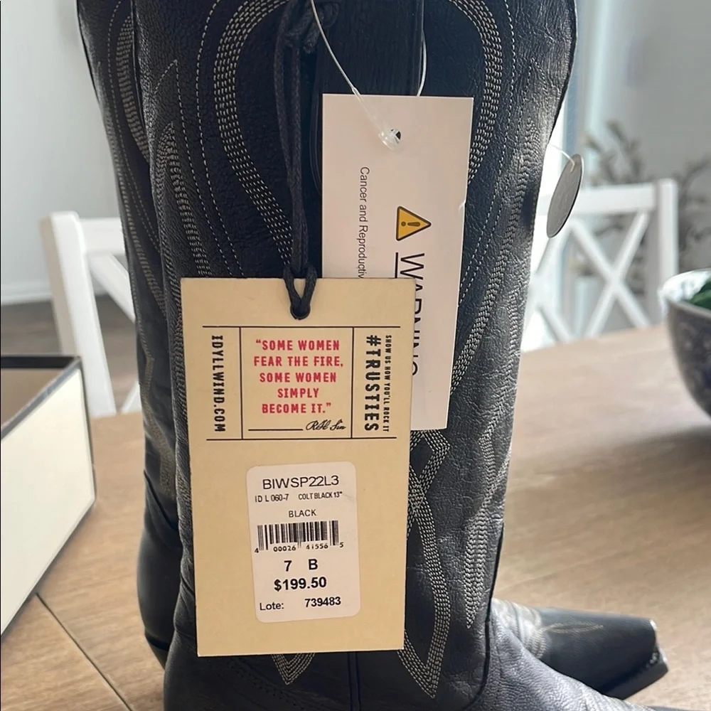 Idyllwind Colt Black 13” Boots - Picture 12 of 13